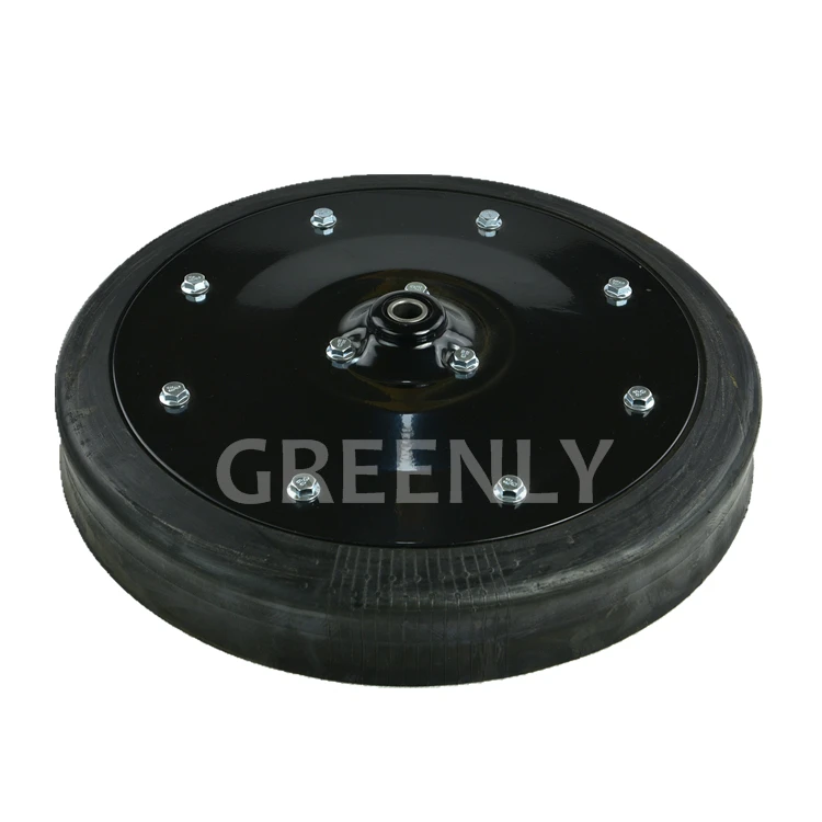 Greenly Seeder Nylon Steel Gauge Wheel Assembly AA66988 AA56719 87673693 80305736 814-260C GA8877