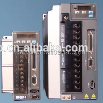 WD15B2 0.1-0.75kw 220V position/speed/torque control ac servo motor drive and controller servo drive for industrial machines