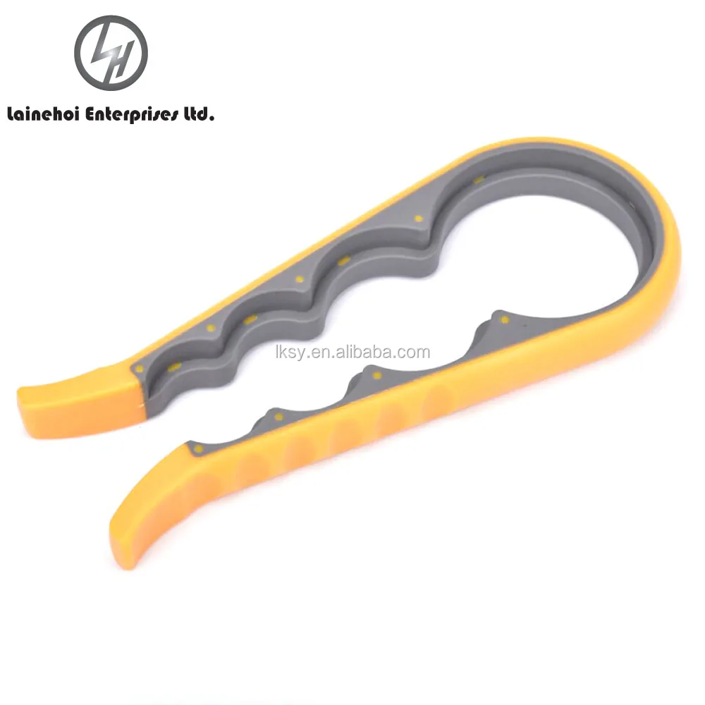 Popular 4 in 1 Plastic Can Jar Opener Efficient Multi-Use Kitchen Tool