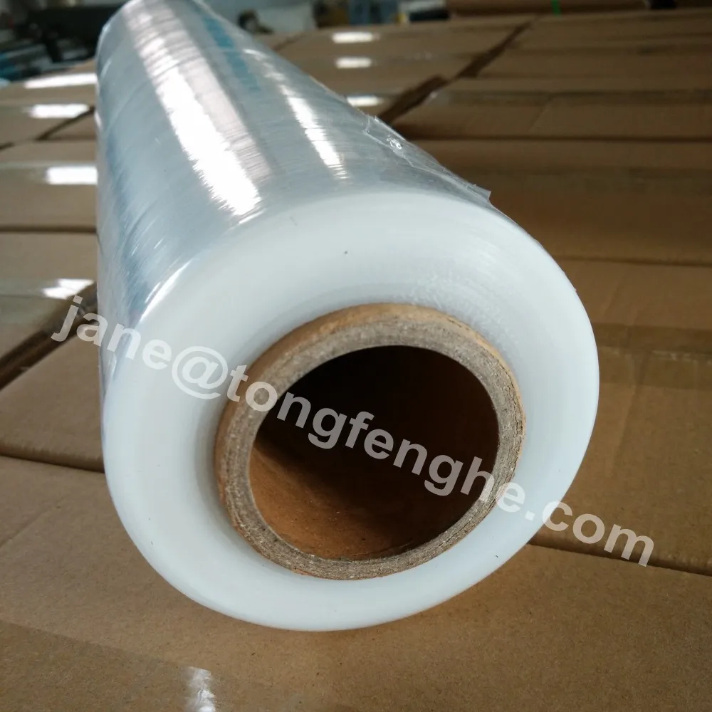 17mic x 500mm LLDPE manual cheap stretch film price