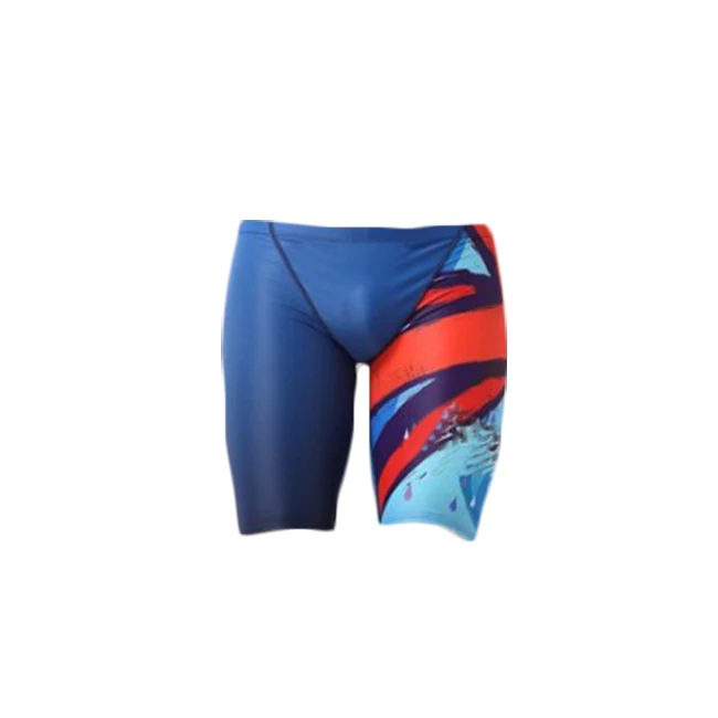 2018 New Fashion OEM Men Swimwear London bell tower digital printing Swim Jammers