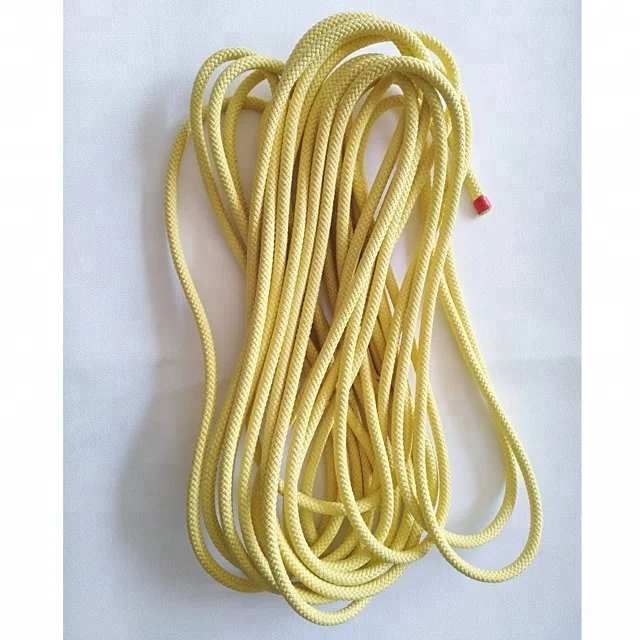 
Heat resistant aramid rope for tempered glass 