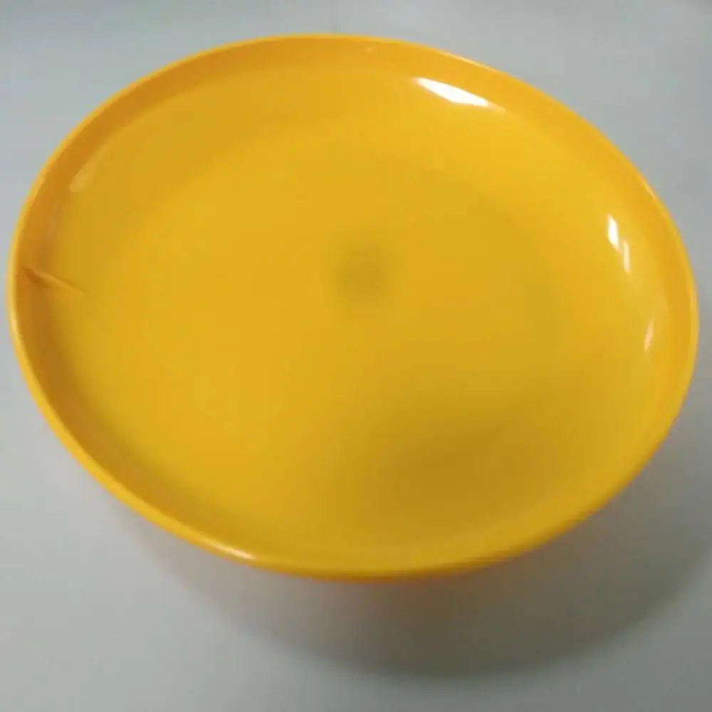 Food grade material colored pp plastic plate for dinning