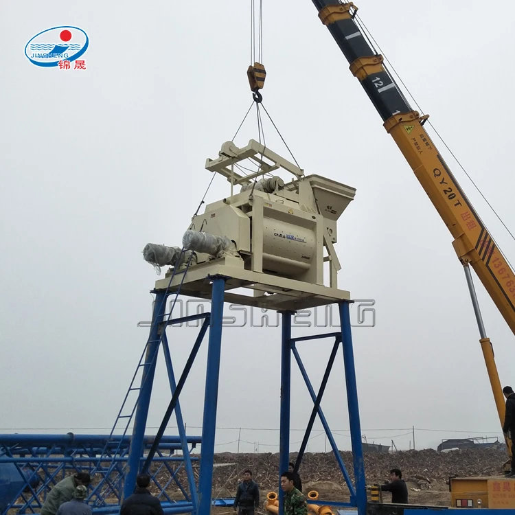 HZS75 Stationary Concrete Batching Station Manufacture ready mix concrete plant for sale