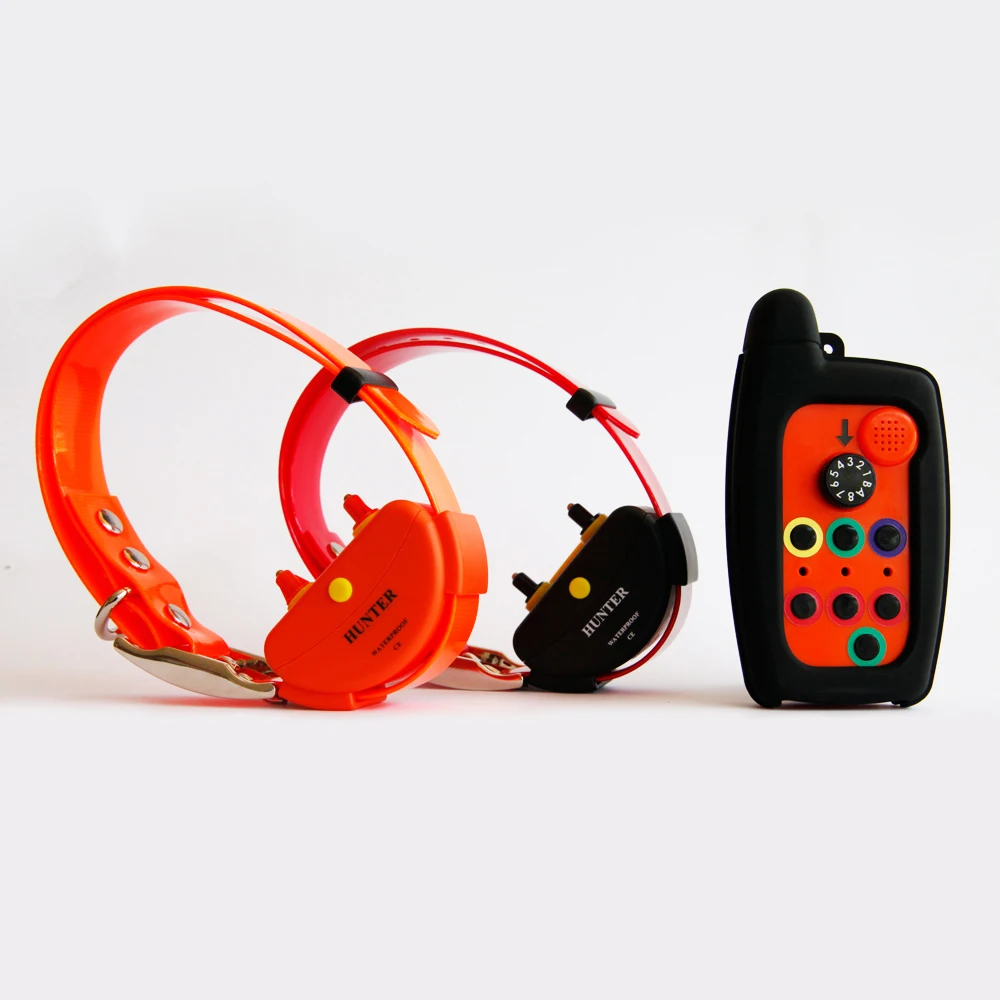 DOG TRAINING COLLAR REMOTE SHOCK TRAINER FOR 2 DOGS RANGE 2 KM