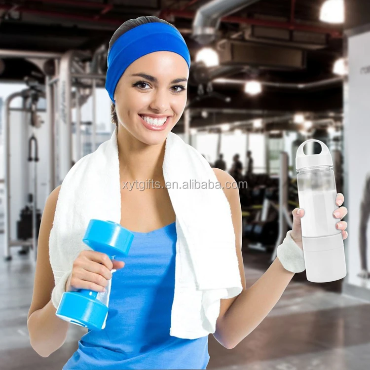 
Clear Joyshaker 400Ml Bicycle Shaker Water Bottle Mixing Cup For Protein Drink 