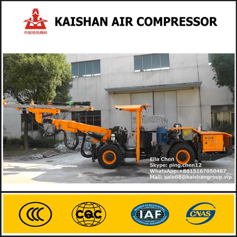 construction machinery KJ311 wheel type hydraulic tunnelling drilling rig