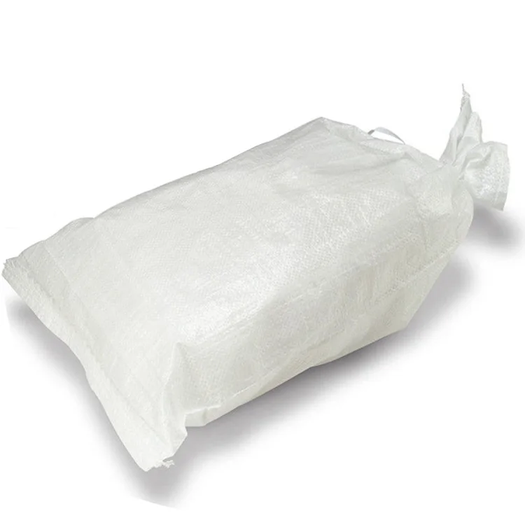EGP 50kg Corn Rice Bean Packaging Bag Pp Woven White 25kg Bags Agriculture Offset Printing Moisture Proof Top Hemmed or Heat Cut