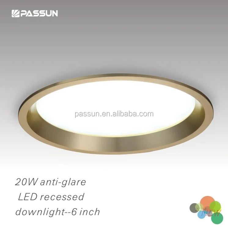 
modern office lighting fixture 9w led recessed downlight 