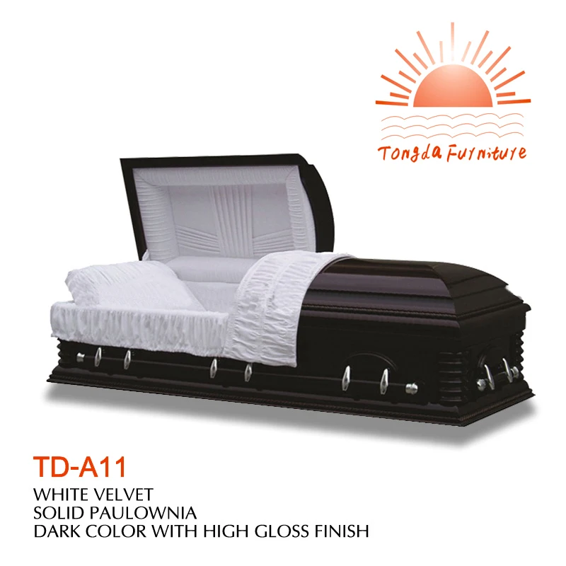 TD-A11 оптовая гроб Китай деревянный ларец производителей по лучшей цене