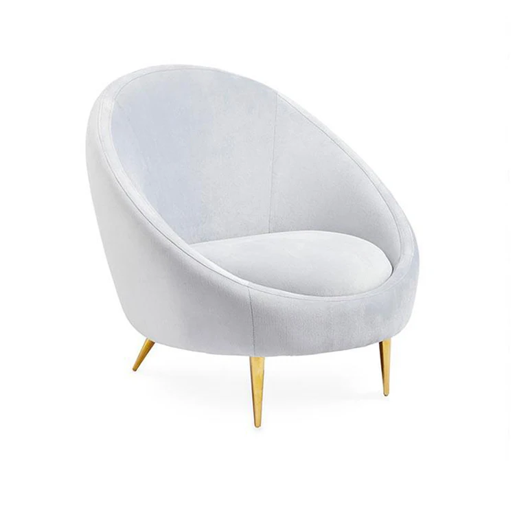 Leisure fabric single egg shaped sofa chair