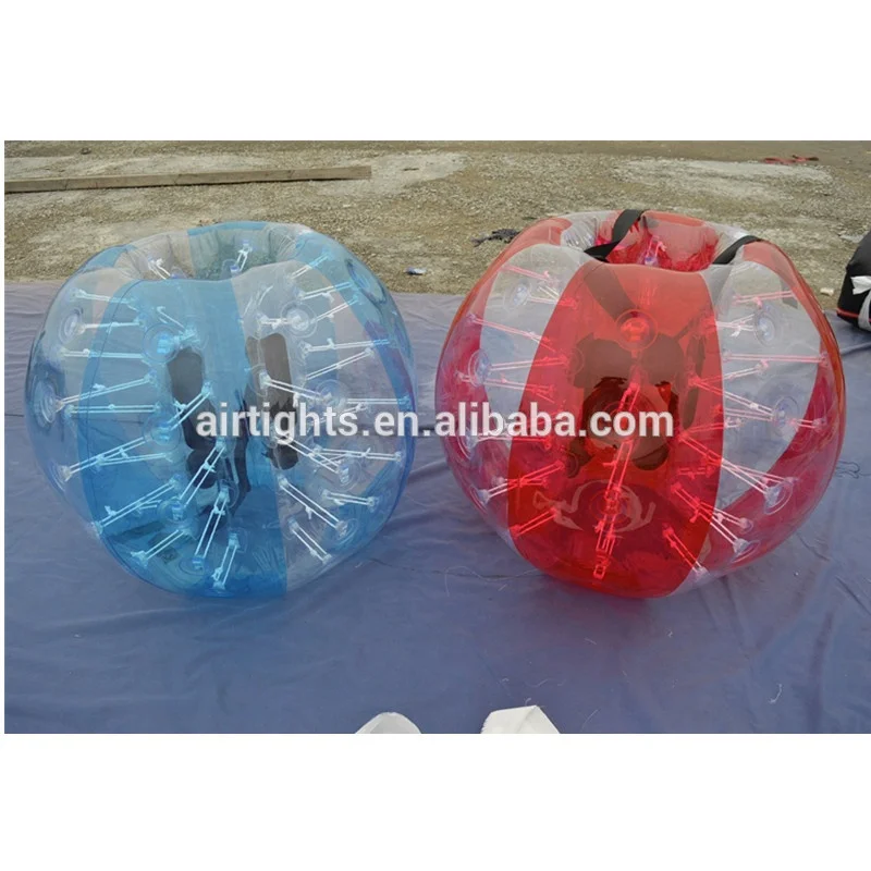 1.7m body bubble ball big adult inflatable TPU bumper soccer ball sale