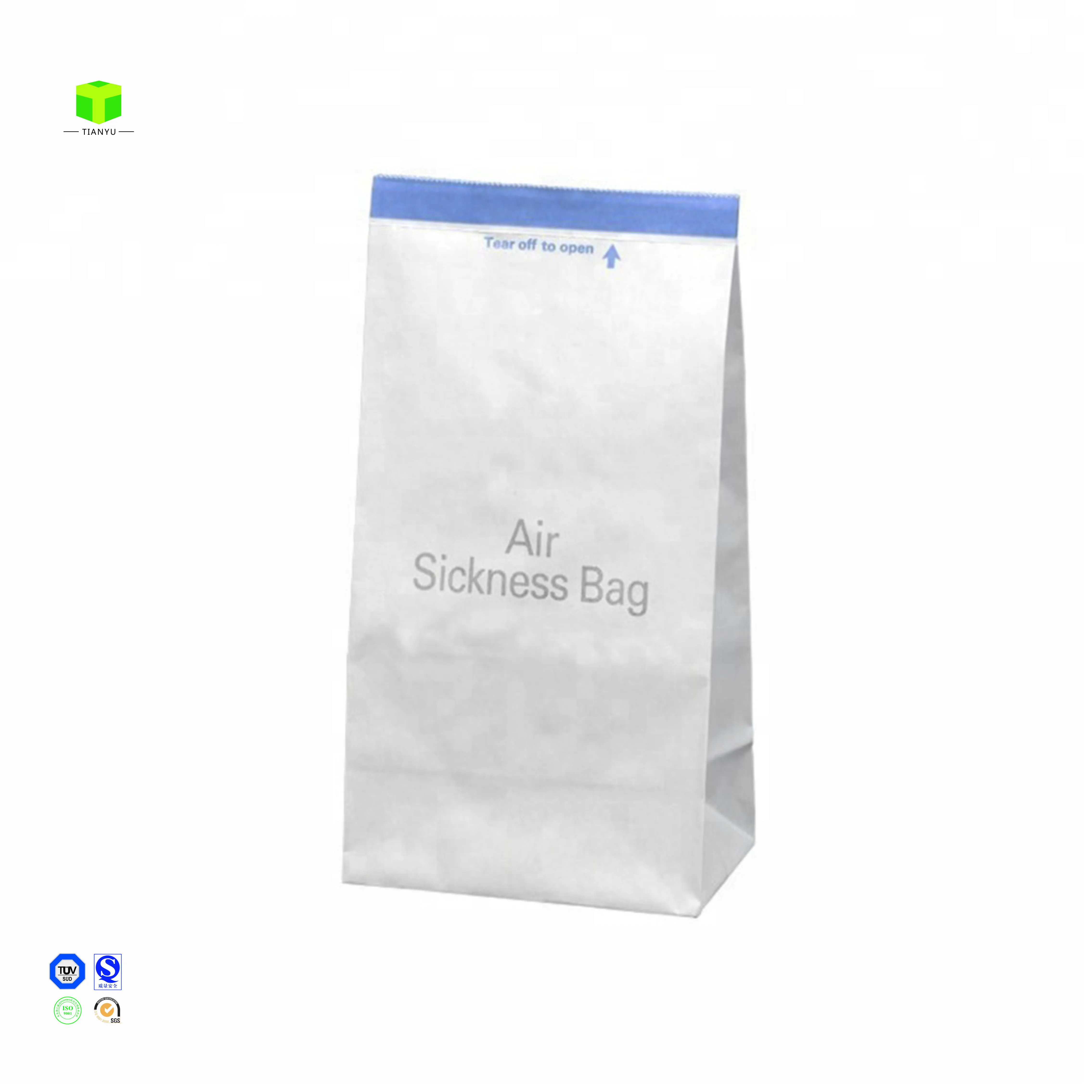 Pharmacy Paper Bags for hospital clinic medical paper bag packaging biodegradable bags