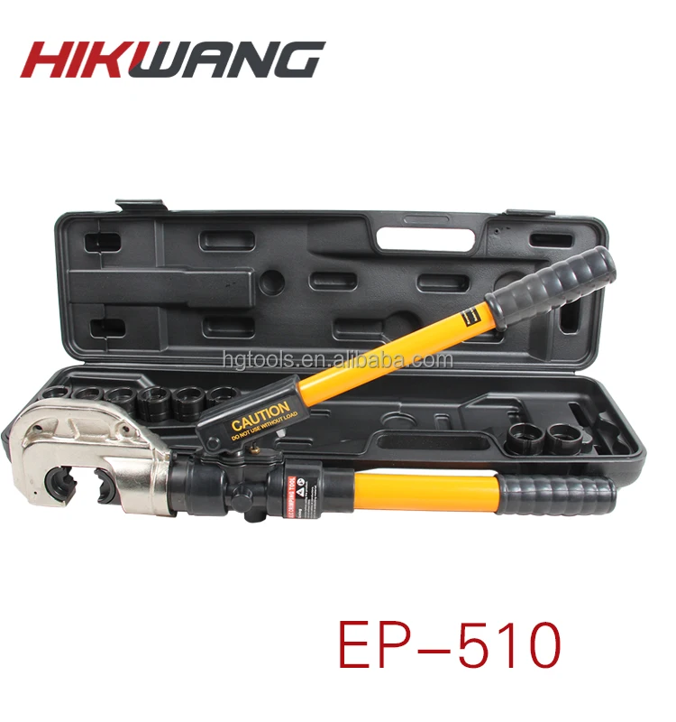 two stage EP-510 hydraulic crimping tool for copper c clamps