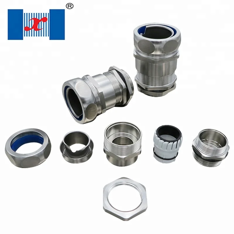 Waterproof End Style Straight Joint Metal Flexible Conduit Connector