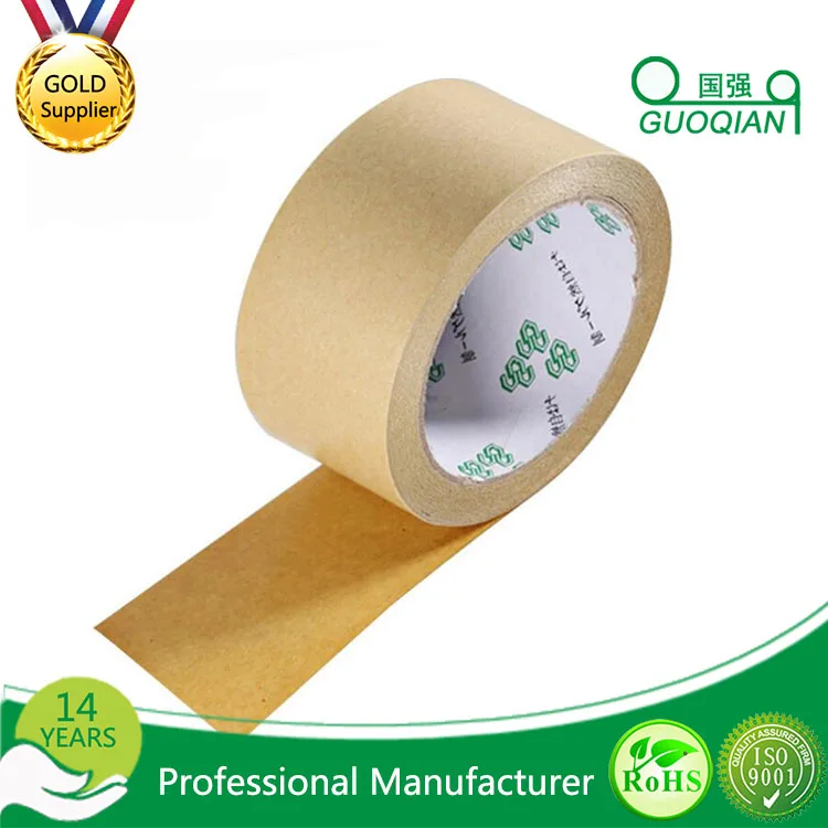 Biodegradable Reinforced Recyclable Kraft Craft Paper Tape With multiple widths