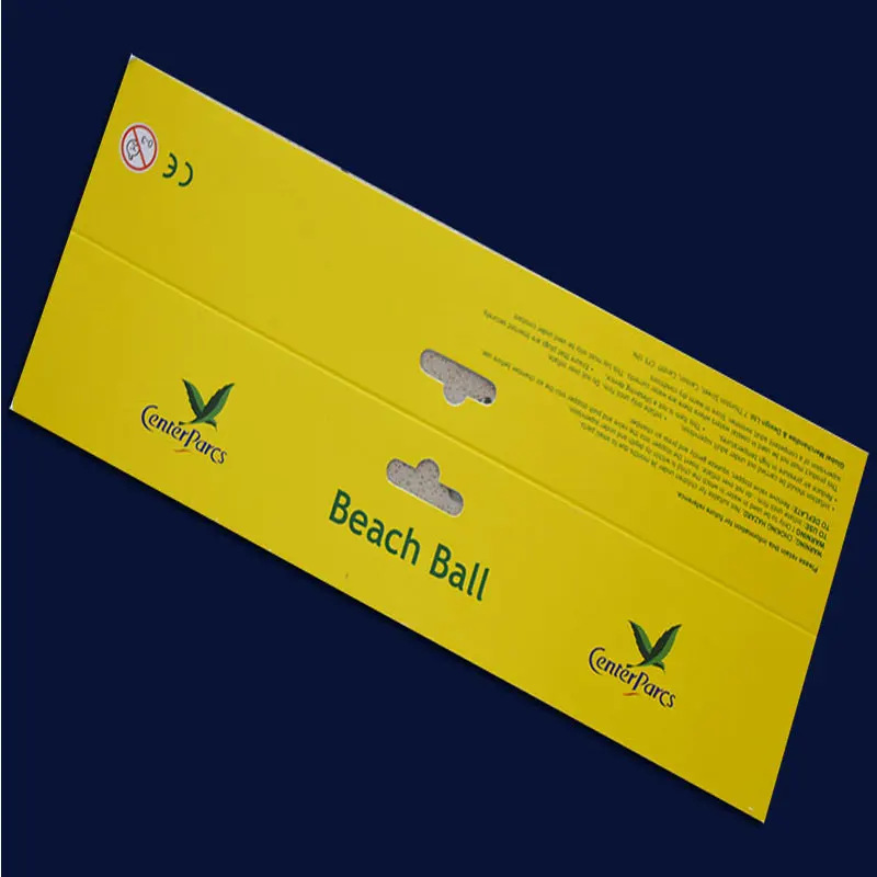 2015 High quality printing with your logo header card packaging