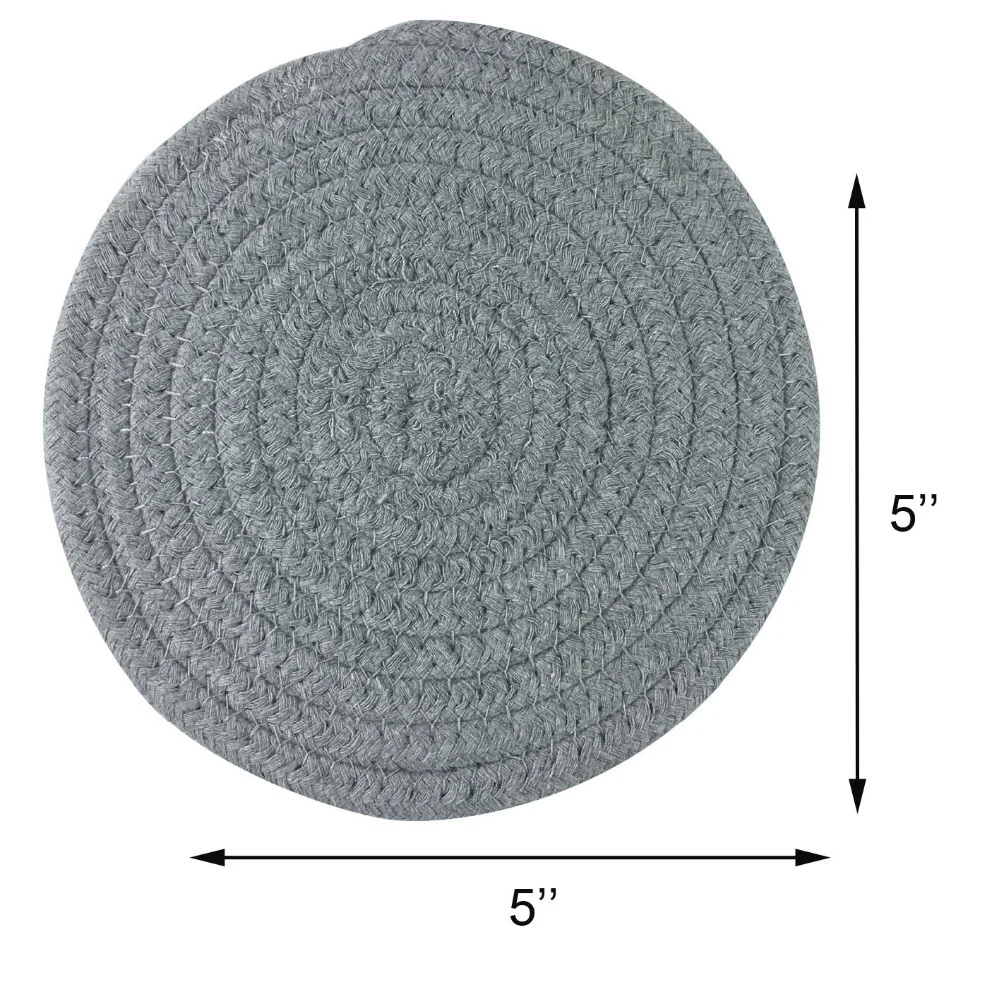 
ICEBLUE HD Cotton Woven Free Beer Coasters Chicken Mat Cooking Trivet 