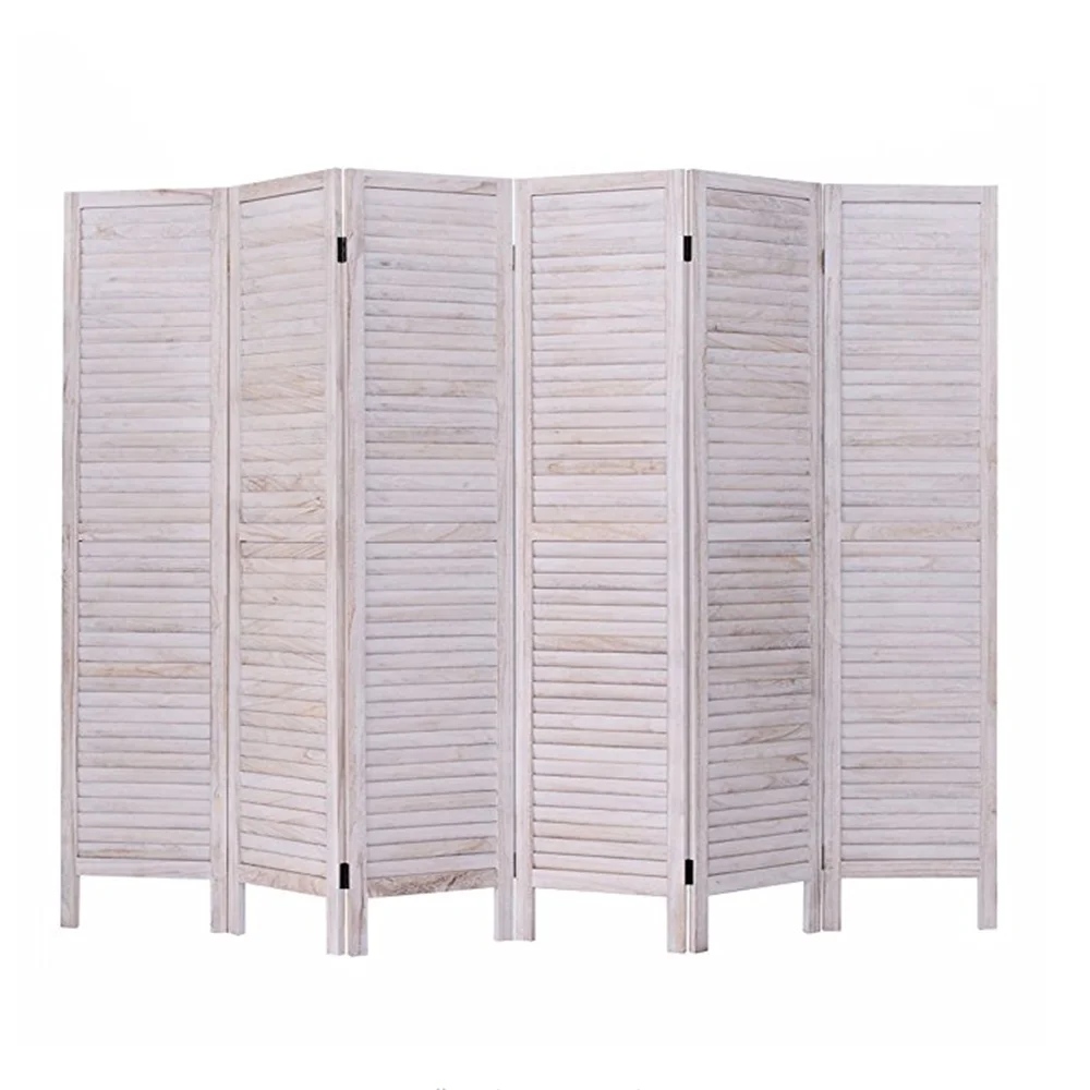 Wood-plastic Carved wooden screen room divider