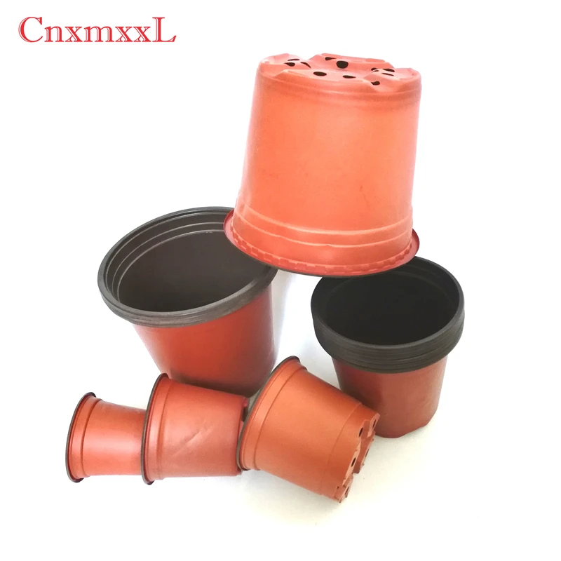 high-quality hydroponic fresh flower pot pp double color plastic flower pot with competitive price.
