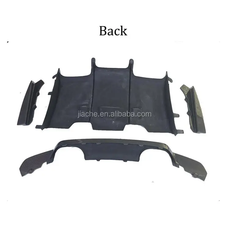 Carbon Fiber Rear Lip Diffuser Splitters Spoiler Bumper Chin Guard For BMW F80 M3 F82 F83 M4 2014-2018 PSM Style