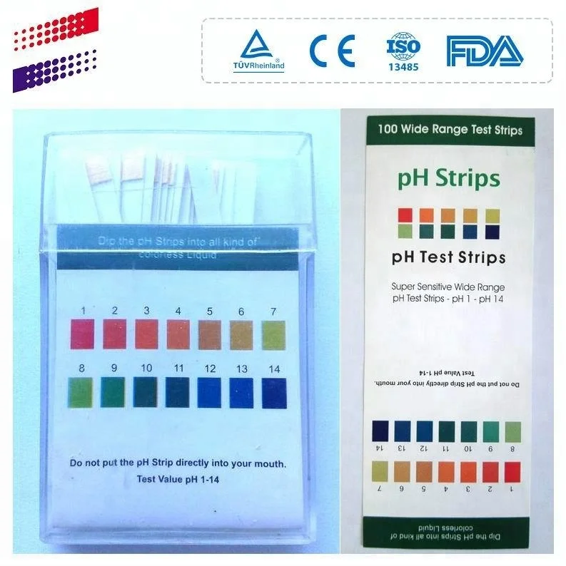 Class II  4.5-9.0 ph test strip CE ISO13485