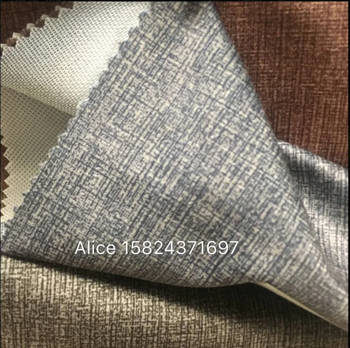 knitted sofa fabric/best sells holland  velvet print for sofa fabric