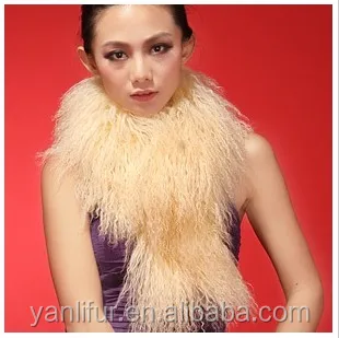 New type white tibet sheep fur shawl 70cm * 40cm big size fashion wool fur cape