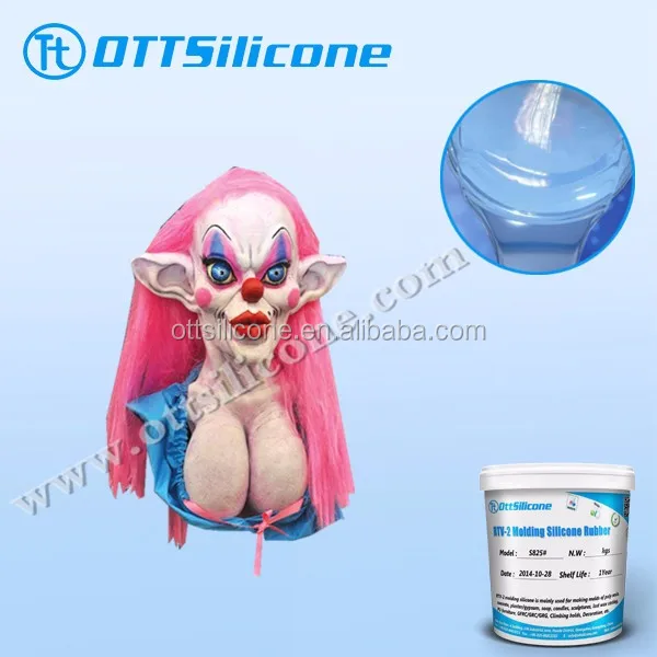 Medical Grade Life Casting Silicone Rubber for Body Making Silicone Mask