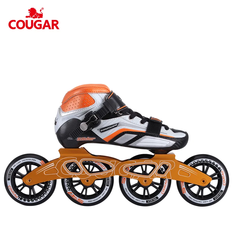 
Big power 110mm wheels cougar professional inline skate speed 