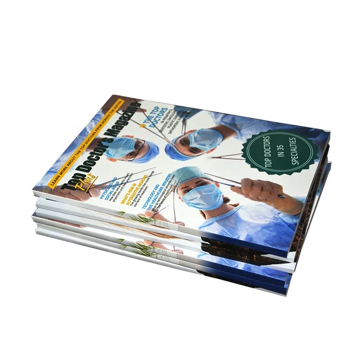 Low Cost Magazine Book Printing Service in China