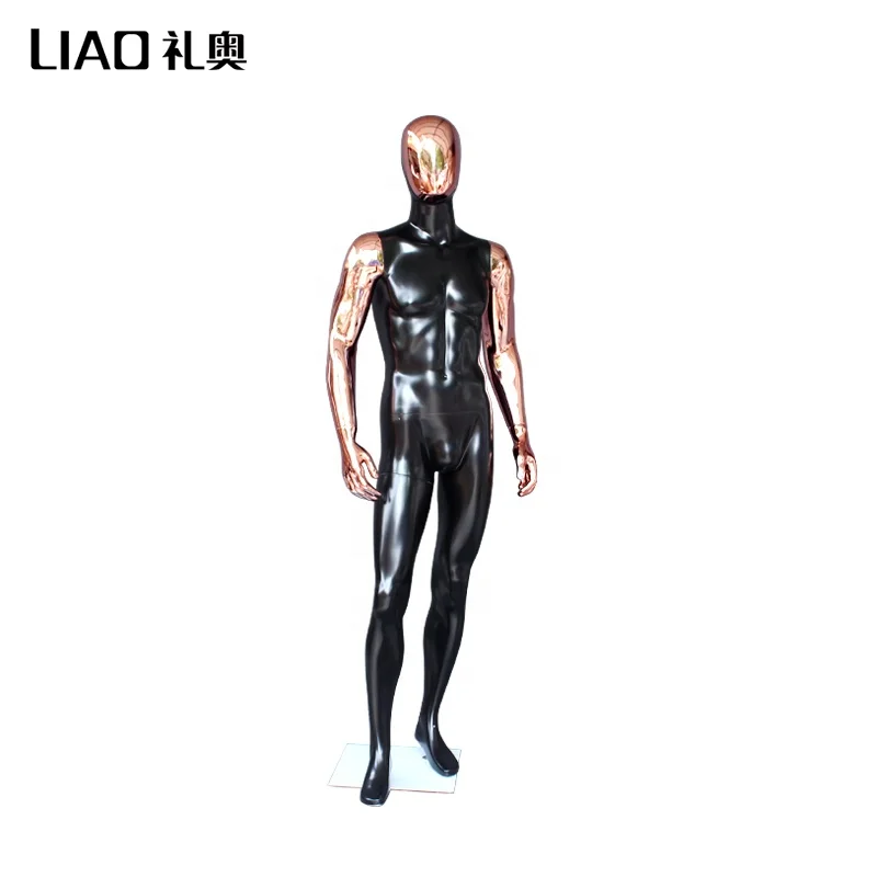 Chrome New Design Garment men Dummy For Show Window