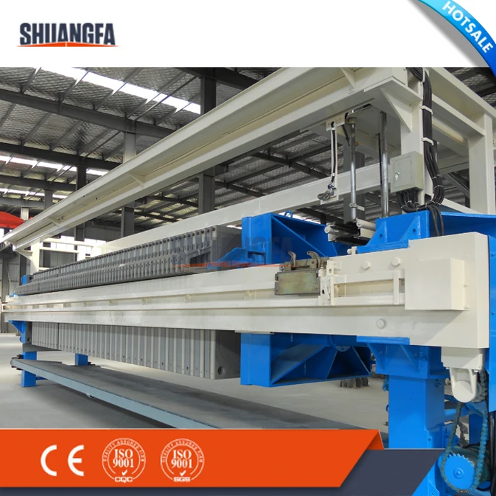 Automatic Cloth Washing Membrane Filter Press Equipment,Much Saving Labor,