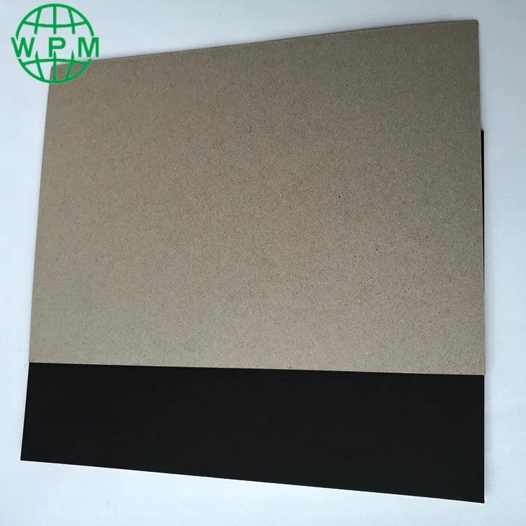 Заводская поставка, 1 мм, 1,5 мм, 2 мм, 3 мм, переработанная Толстая черная бумага