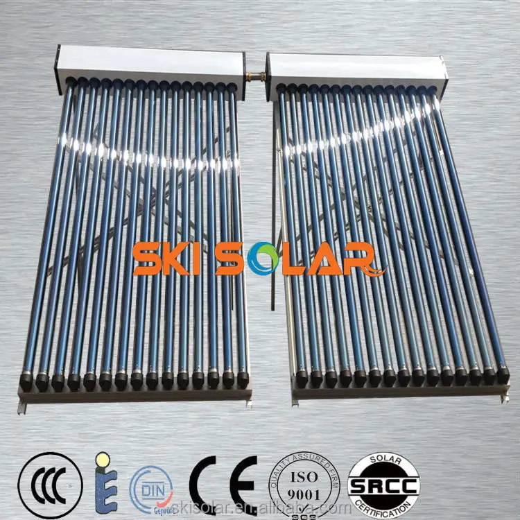 
both side open tube solar air heater 