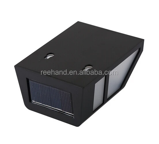 Free Shipping Solar wall light fixture for outdoor street decoration light sensor control lamp