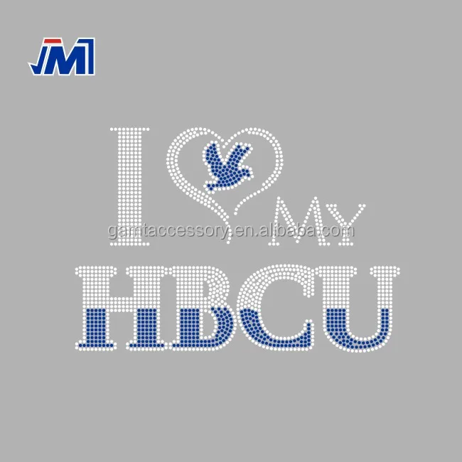 HBCU Girls Rock Rhinestone Embellished Bling T-shirts Transfer