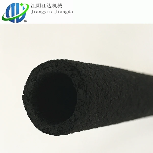 Porous rubber water hose