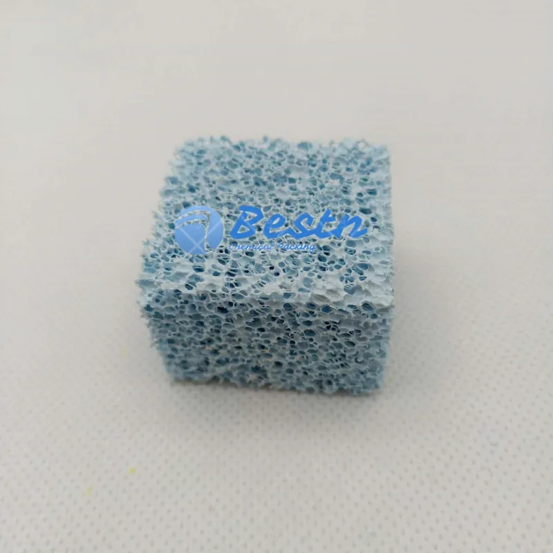 Multi colour Bacteria culture brick cube biofilter media for Aquarium filter