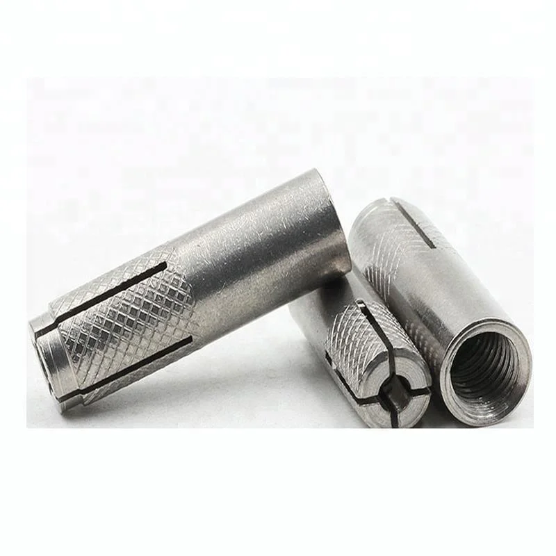 GB/T22795 A2-70 A2-80 SS Stainless Steel M8 M12 Drop-In Anchor
