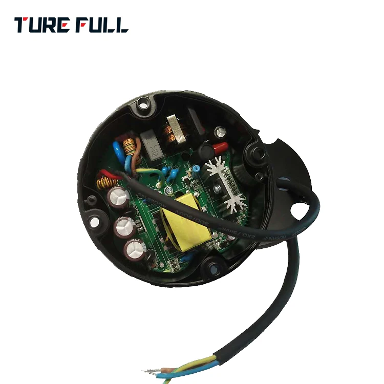 2021 новый бренд Диммируемый 60 Вт подвесной светильник круглый светодиодный драйвер 36 В осветительный и электронный дизайн 51 - 100 Вт постоянный ток черный