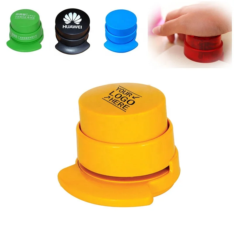 Wholesale plastic office mini staple free stapler