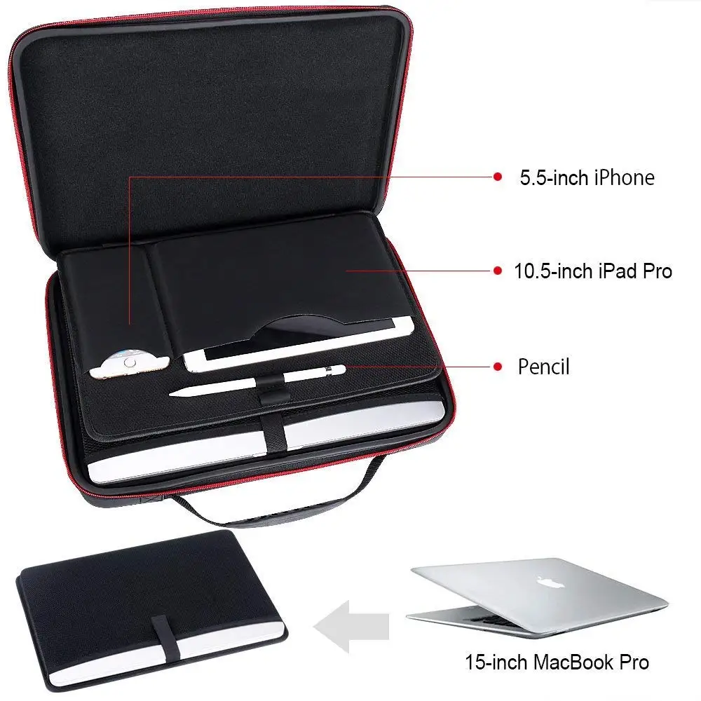 Жесткая Сумка Smatree для Macbook Air 13 3 дюймов Pro macbook pro 15 4 ноутбука с плечевым ремнем