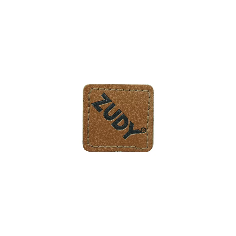 Custom Personalized Embossed Logo Jeans Genuine Leather Patch Leather Label and Tags for Garment Bags Shoes