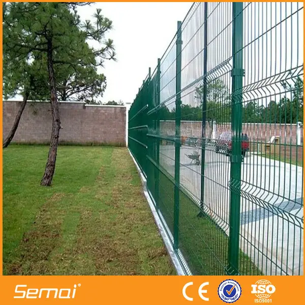 Недорогое ограждение из сварной проволочной сетки с рамкой для железной дороги