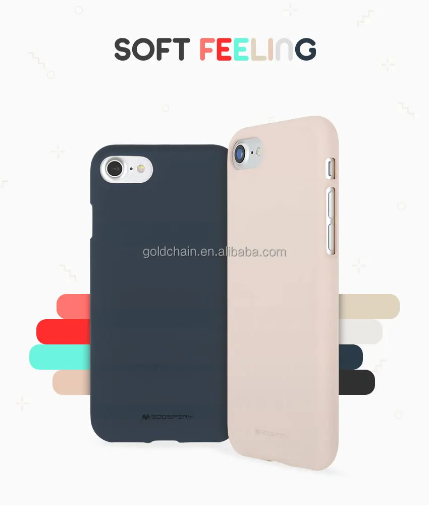Goospery Soft feeling Jelly Phone Case For Galaxy A8 PLUS 2018 A730 Case
