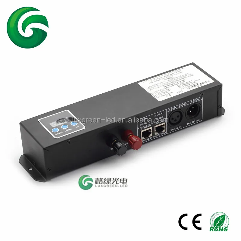 Wireless DMX/Sound DMX 24CH DMX Controller/Decoder 3years warranty