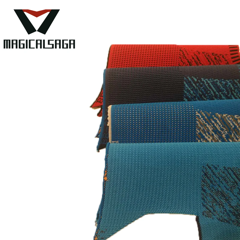 2017 Newest brand design lady shoes knitted upper shoe women flat sole slip on women shoe upper