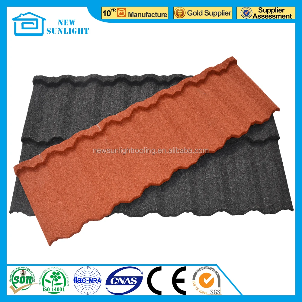 Philippine modern design asphalt shingles roof tile