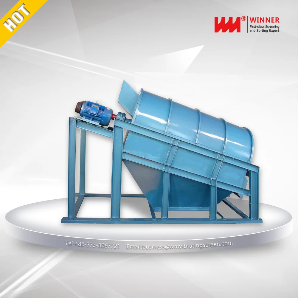 Сертифицированное барабанное сито/барабанная экранная машина для компоста/роторное сито с новым дизайном